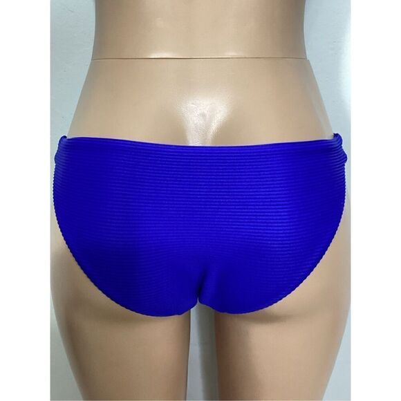 New. Seafolly blue ribbed bikini. Small. Retails $269 - Picture 6 of 9